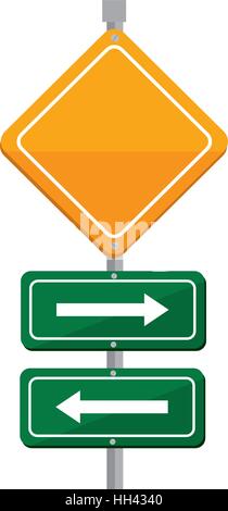 arrows guide traffic signal Stock Vector Image & Art - Alamy