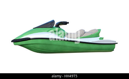 3D rendering of a jetski isolated on white background Stock Photo