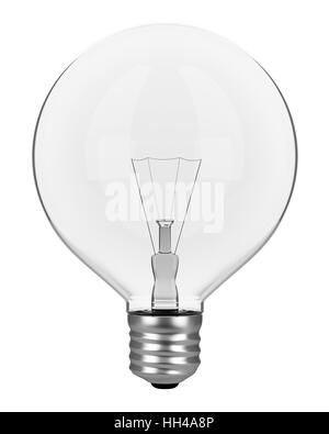 Light bulb isolated on white background Stock Photo - Alamy