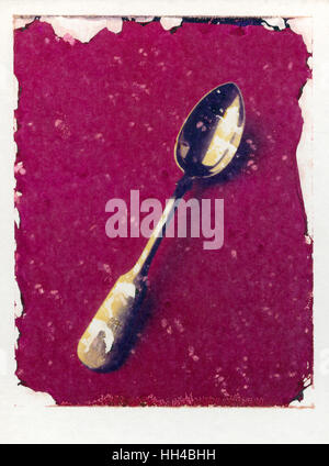 Silver Spoon Stock Photo