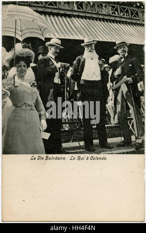 Leopold II, King of Belgium Stock Photo