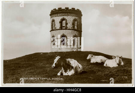 Solomon's Temple, Buxton, Derbyshire Stock Photo