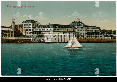 Princess Hotel - Hamilton, Bermuda Stock Photo