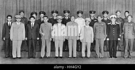 Mao Zedong (1893 – 1976), in 1913, Chinese communist revolutionary who ...