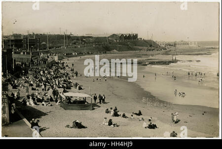 The Beach at Newcastle, New South Wales, Australia Stock Photo