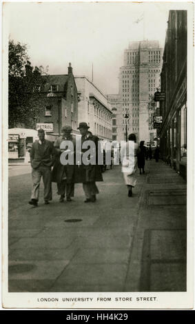 Senate House (University of London) from Store Street Stock Photo