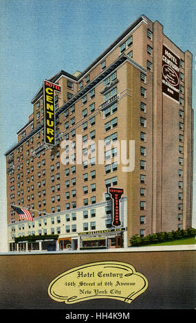 Hotel Century in New York City, USA Stock Photo