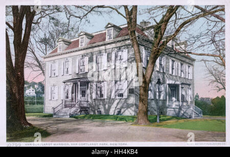 Van Cortlandt Mansion, Bronx in New York City Stock Photo