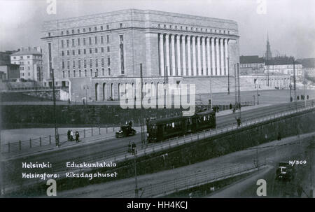 Parliament House, Helsinki, Finland Stock Photo
