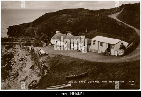 The Niarbyl, between Port Erin and Peel, Isle of Man Stock Photo