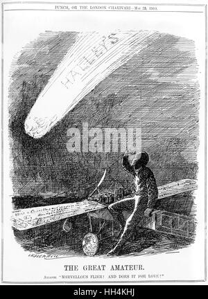Cartoon, The Great Amateur (Halley's Comet) Stock Photo