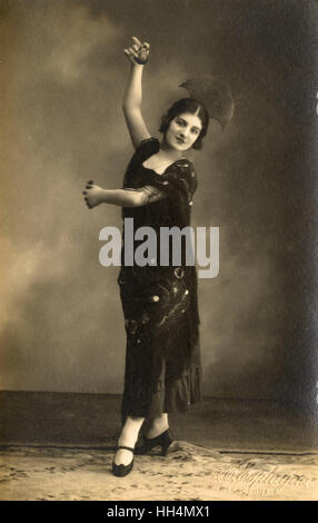 Flamenco Dancer - Barcelona, Spain Stock Photo