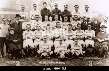 Queen's Park Rangers FC football team Stock Photo - Alamy