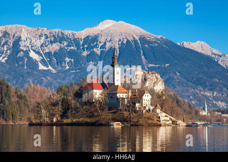 Lake Bled in Slovenia Stock Photo