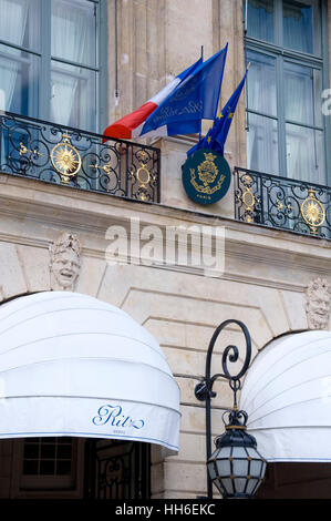 Detail from the Ritz in Paris, France Stock Photo
