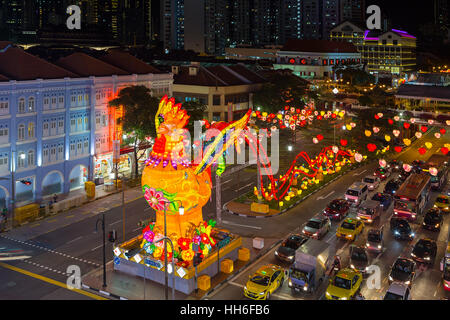 chinese new year decoration of shopping mall in Malaysia Stock Photo - Alamy