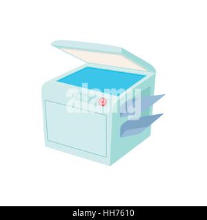Multipurpose device, fax, copier and scanner icon Stock Vector