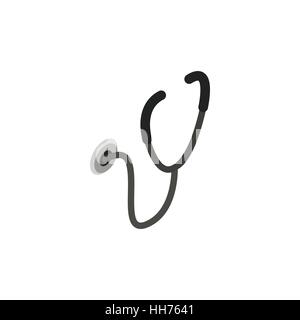 Medical stethoscope for animals icon Stock Vector