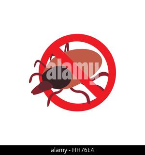 Warning sign with tick icon, isometric 3d style Stock Vector