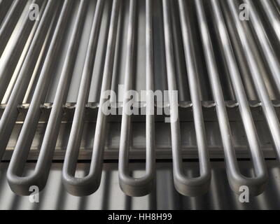 Industrial kitchen appliances for industrial kitchens; fryer detail, electric heater element Stock Photo