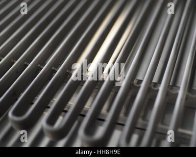 Industrial kitchen appliances for industrial kitchens; fryer detail, electric heater element Stock Photo