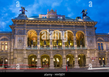 Vienna Opera house Stock Photo