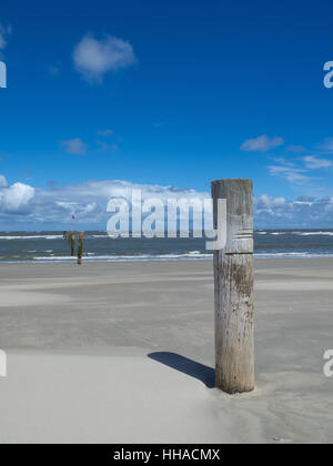 the north sea norderney Stock Photo