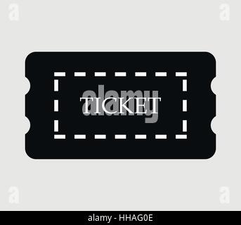 ticket icon Stock Vector
