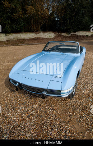 Triumph TR Fury prototype British sports car from 1964 Stock Photo