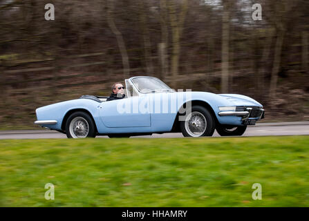 Triumph TR Fury prototype British sports car from 1964 Stock Photo