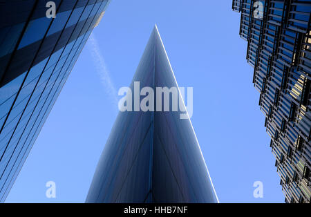 office buildings in the city of london, england Stock Photo
