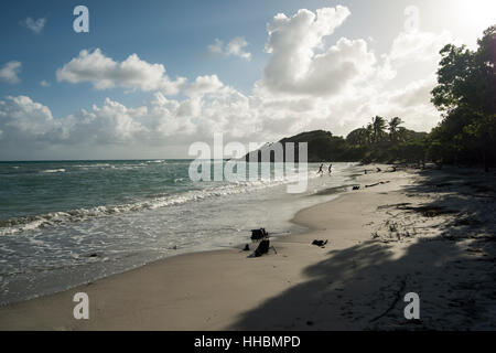 View of St. Felix beach Stock Photo