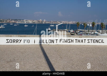 Cascais, a coastal town near Lisbon, Portugal Stock Photo