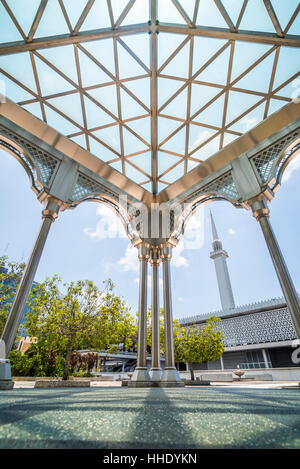 National Mosque (Masjid Negara Mosque) (Grand Mosque), Kuala Lumpur, Malaysia Stock Photo