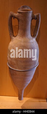 Roman or Greek Amphora (jar) found at Rhodes, Greece 1st Century AD Stock Photo
