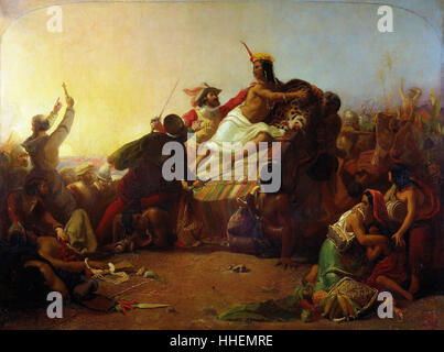 Pizarro Seizing the Inca of Peru John Everett Millais. On November 16 ...