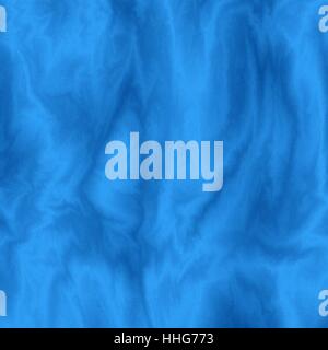 Abstract blue silky background. Cloth wavy colorful texture. Flowing streamy silk effect. Color fabric overflow. Vector illustration. Stock Vector