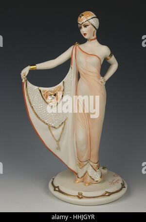 Capodimonte Porcelain Sandro Maggioni Figurine Divine Stock Photo