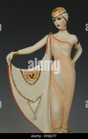 Capodimonte Porcelain Sandro Maggioni Figurine Divine Stock Photo