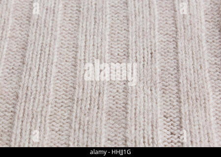 Texture of Knitted Wool Sweater. Stock Photo