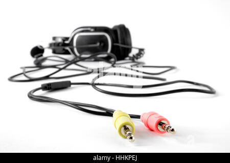 Disconnected Headset Stock Photo