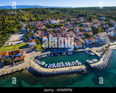 Diklo, a small part of city of Zadar, Adriatic coast, Croatia. Stock Photo