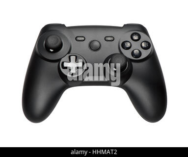 Game Joystick isolated on a white background Stock Photo