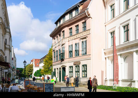 Berlin: district Nikolaiviertel with Museum Knoblauchhaus (Middle), , Berlin, Germany Stock Photo