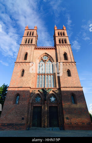 Berlin: church Friedrichswerdersche Kirche, , Berlin, Germany Stock Photo