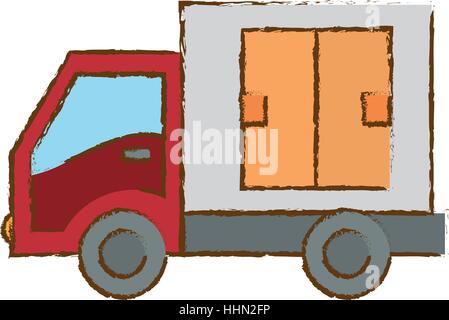 cargo shipping or handling related icons image Stock Vector