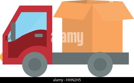 cargo shipping or handling related icons image Stock Vector