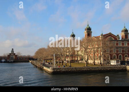 Ellis Island Immigration Museum, New York Stock Photo