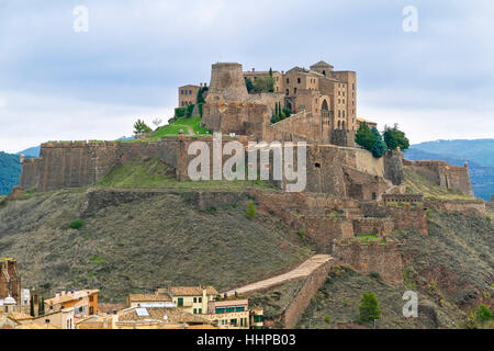 historical, hill, stone, blank, european, caucasian, europe, spain, fortress,
