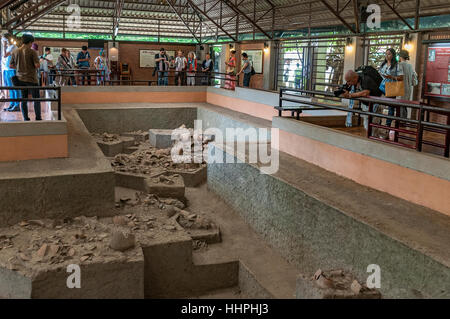 Excavation of the prehistoric site of Ban Chiang, Thailand, Southeast ...